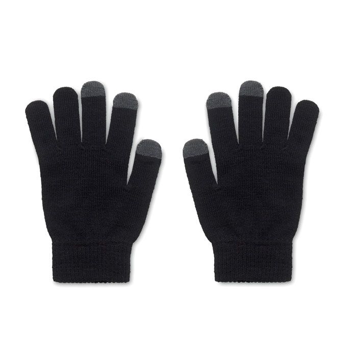 MO6955-03Dactile Touchscreen Handschuhe RPET_ schwarz