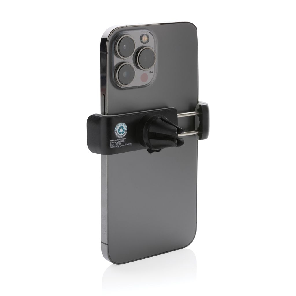 XDP302.80-1Acar 360° Auto-Handyhalterung aus RCS recyceltem Kunststoff_ schwarz