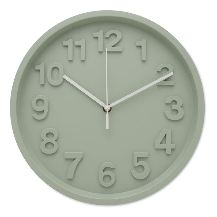 MO2851-77Muro Wanduhr aus PP_ mintgruen