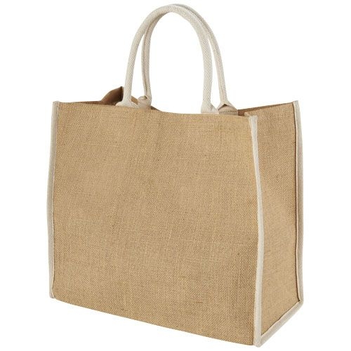 PF120182Harry farbige Jute Tragetasche 25L