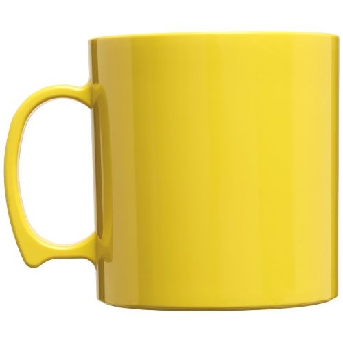 PF210014-6Standard 300 ml Kunststoffbecher_ gelb