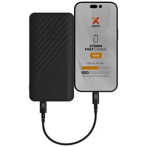 PF124412-3Xtorm XG220 Go2 15W 20.000 mAh Schnelllade-Powerbank _ schwarz