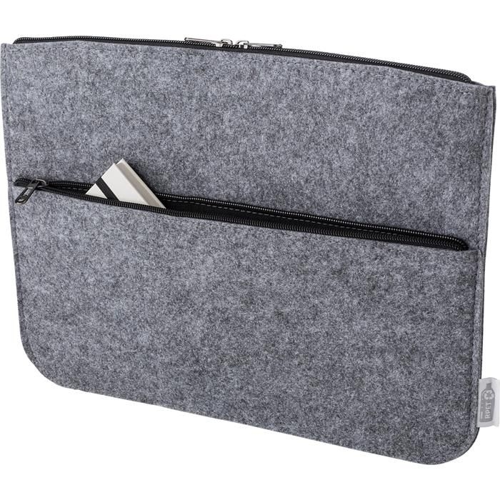GI970956-491rPET Laptop-Tasche Emilia aus Filz_ dunkelgrau