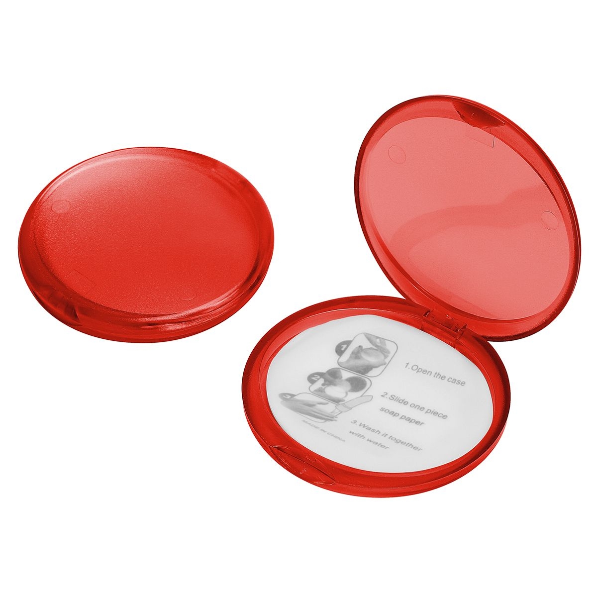 HE8181-F1Seifendose_ gefrostet rot HE8181-F1Seifendose_ gefrostet rot