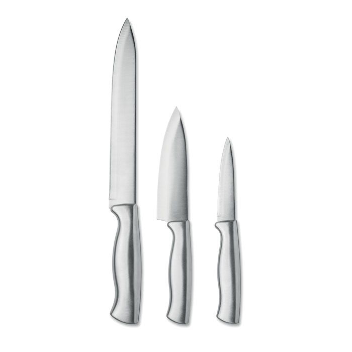 MO3203-14Cocinero Messer-Set Edelstahl 3-tlg._ silber