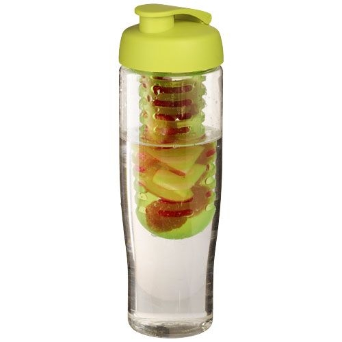 PF210041-4H2O Active® Tempo 700 ml Sportflasche mit Klappdeckel und Infusor_ transparent_limone PF210041-4H2O Active® Tempo 700 ml Sportflasche mit Klappdeckel und Infusor_ transparent_limone