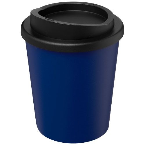 PF210452-5Americano® Espresso 250 ml recycelter Isolierbecher_ blau_schwarz