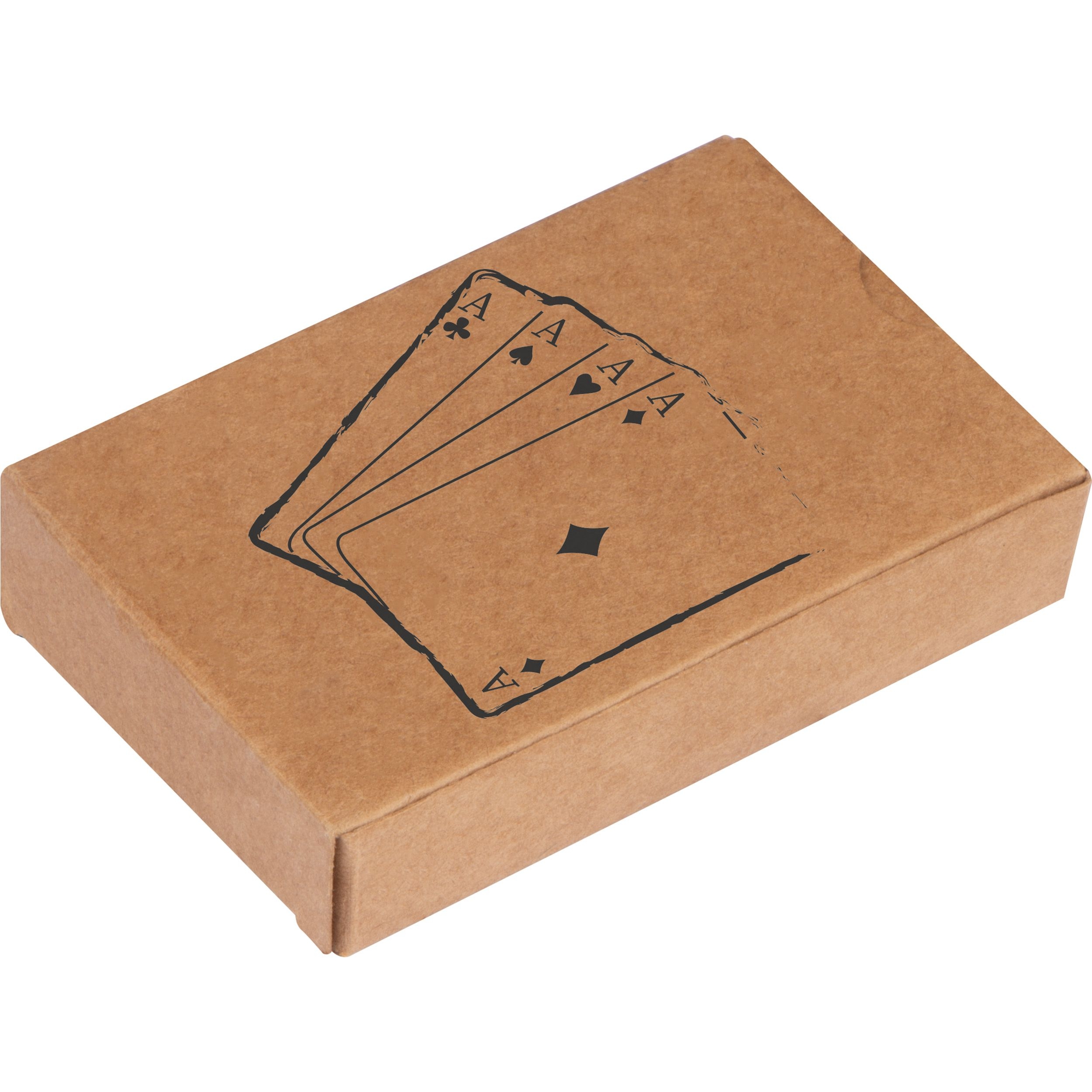 MA52626-13Spielkarten _52 Blatt _ Joker_ beige
