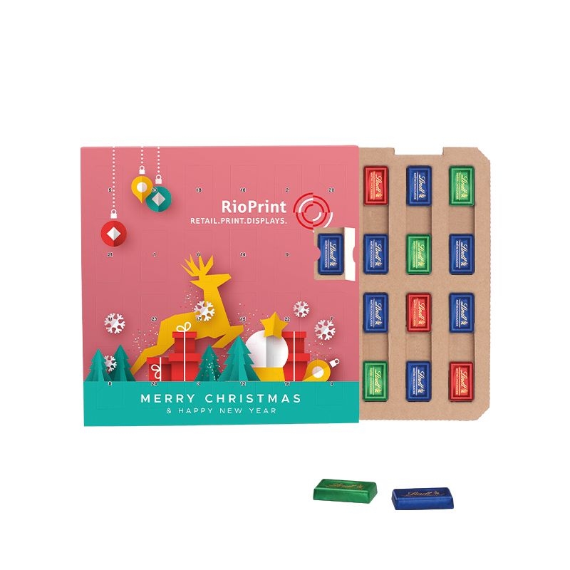 JG20079Taefelchen Adventskalender ECO Lindt
