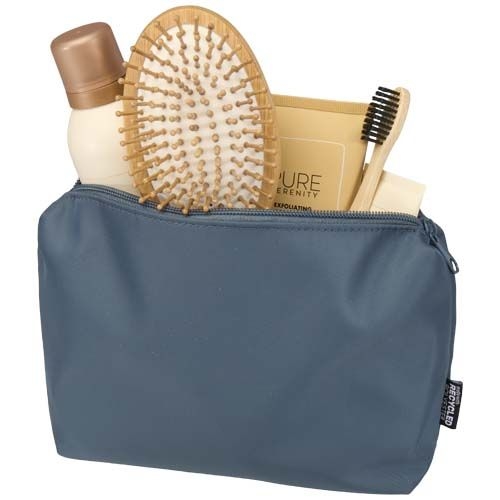 PF120767-2Trip Aware™ Recycelter Reisekulturbeutel 2 L _ hale blau