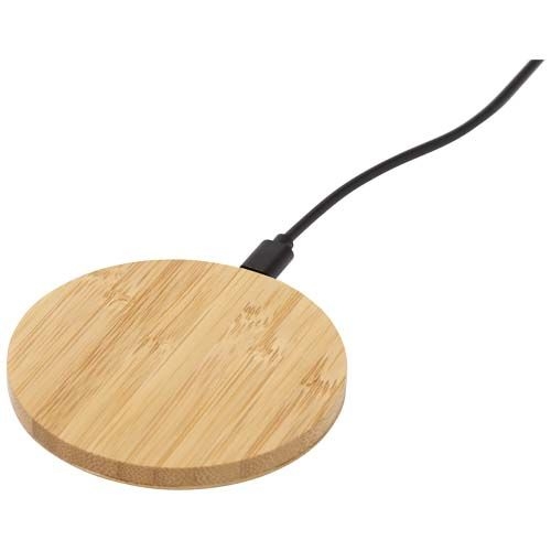 PF124387-1Essence 15W kabelloses Ladepad aus Bambus_ holz