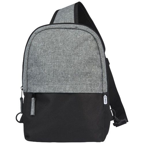 PF120653-1Reclaim GRS recycelte Tragetasche 3_5 L_ schwarz_heather grau