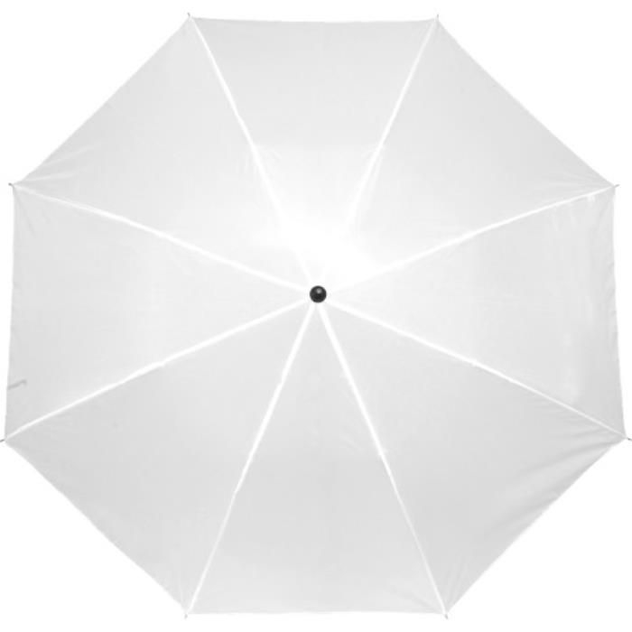 GI4092-02Taschenschirm aus Polyester Mimi_ Weiss
