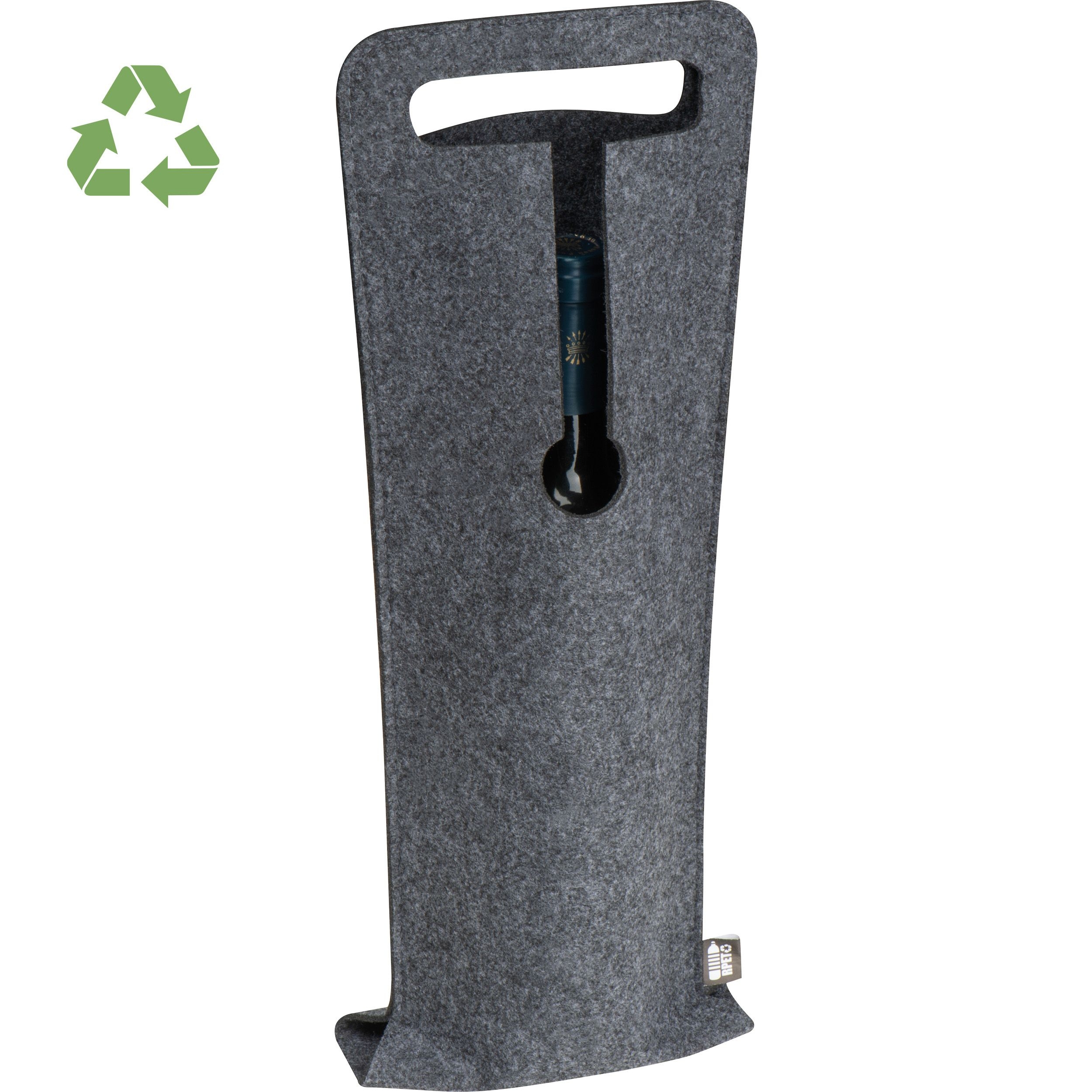 MA64314-77Filztasche fuer Flaschen  LUCIE_ anthrazit