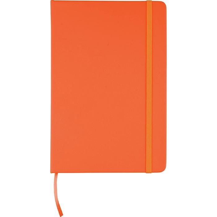 GI1207023-07Recyceltem notizbuch A5 aus PU Eva_ orange
