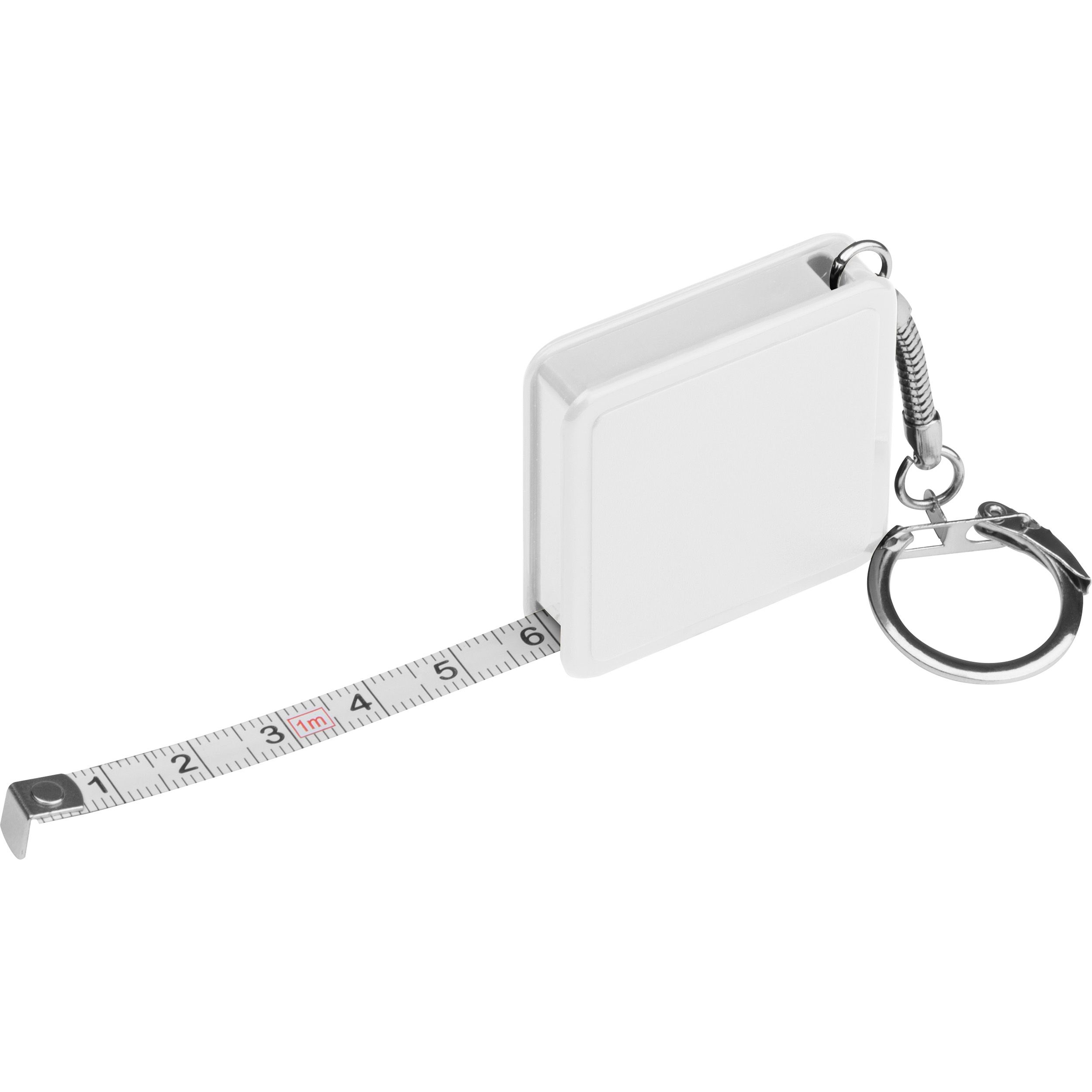 MA88808-06Quadradtisches 1 Meter Stahlbandmass_ weiss