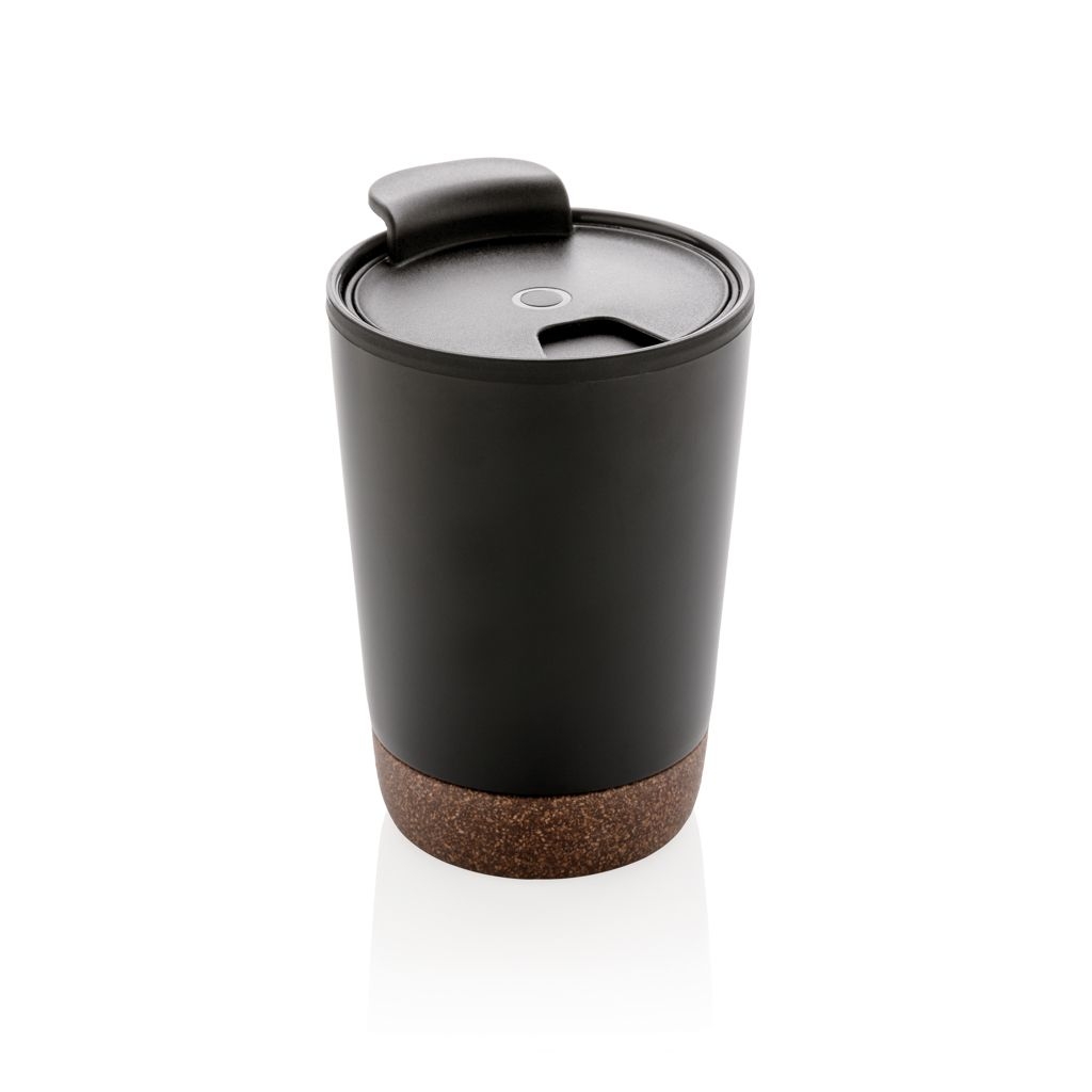 XDP435.07RCS recycelter Edelstahl-Kaffeebecher mit Kork