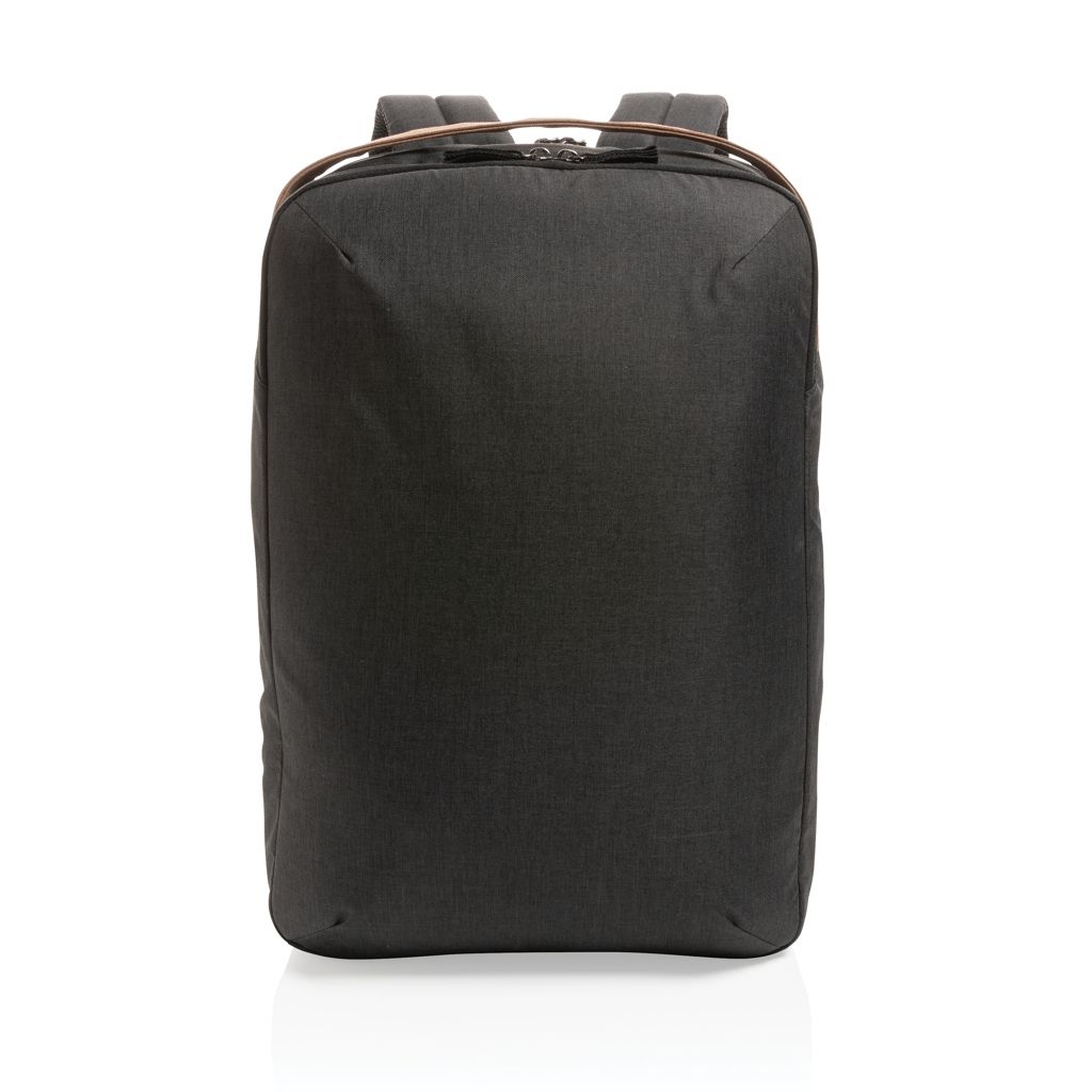 XDP762_91-1Impact AWARE™ 300D Two-Tone Deluxe 15.6_ Laptop-Rucksack_ schwarz