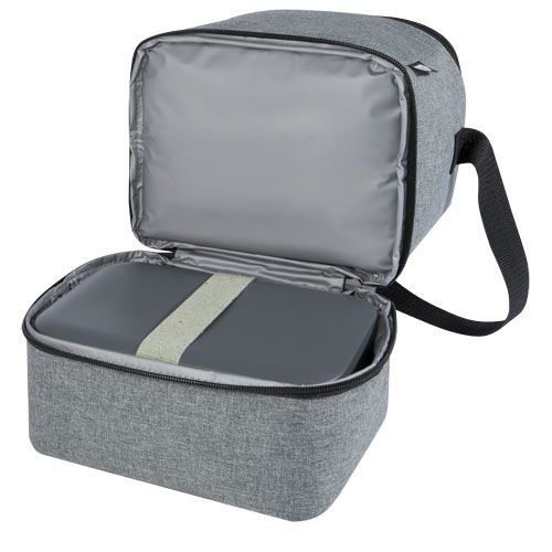 PF120615-1Tundra GRS rPET Lunch Kuehltasche fuer 9 Dosen 9L_ heather grau