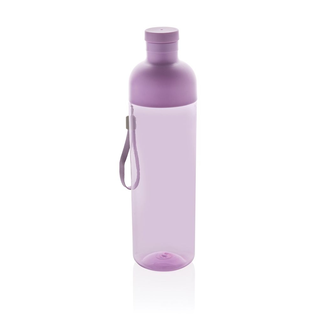XDP437_01-9Impact auslaufsichere Wasserflasche aus RCS recyc. PET 600ml_ lila