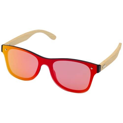 PF127050Tan Sonnenbrille mit Bambusbuegeln