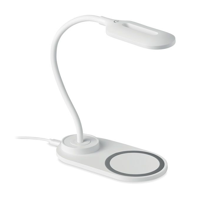 MO6349-06Saturn Tischleuchte und Ladegeraet 10W_ Weiss