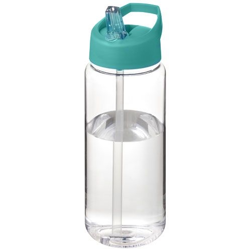 PF210446-14H2O Active® Octave Tritan™ 600 ml Sportflasche mit Ausgussdeckel_ transparent klar_aquablau PF210446-14H2O Active® Octave Tritan™ 600 ml Sportflasche mit Ausgussdeckel_ transparent klar_aquablau