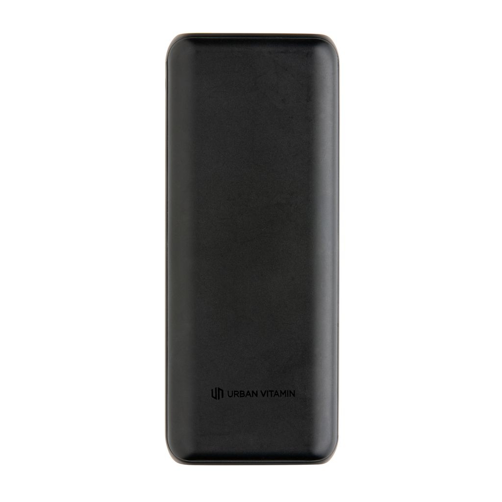 XDP322_75-1Urban Vitamin Pasadena 20.000mAh 18W PD Powerbank_ schwarz