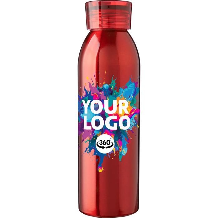 GI1171297-01Einwandige Edelstahl-Trinkflasche 650 ml Cindy_ schwarz