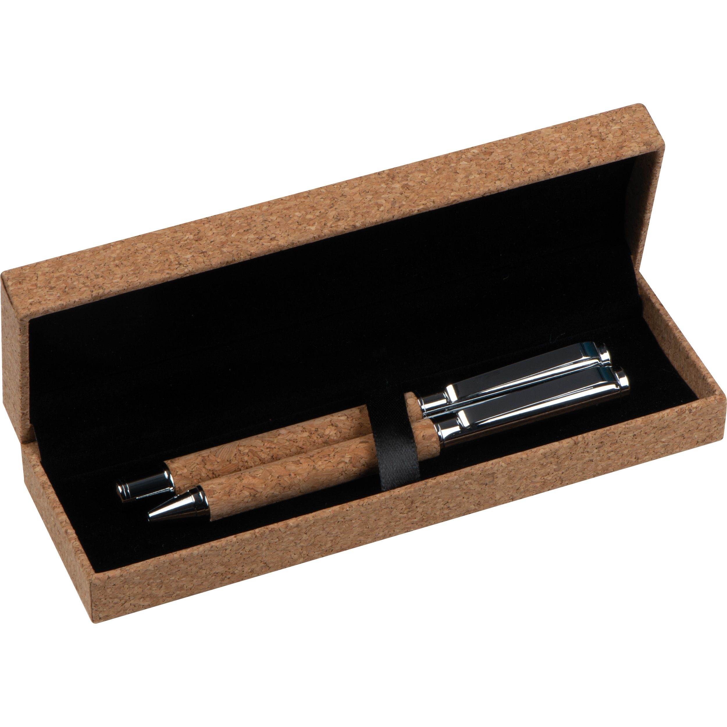 MA11474-01Schreibset Kork_ braun