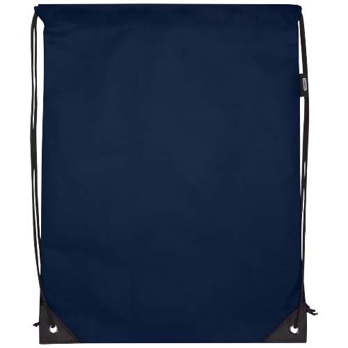 PF130080-5Evergreen Sportbeutel aus recyceltem GRS Non Woven 5 L_ navy