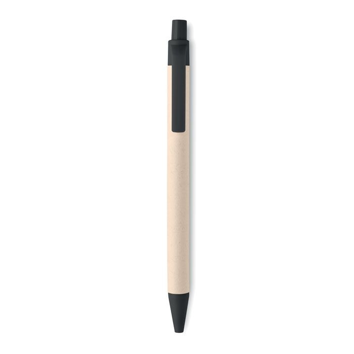MO6822-03Mito Pen Kugelschreiber Milchkarton_ Schwarz