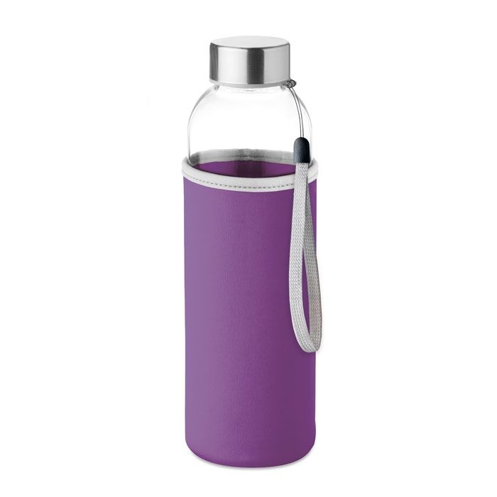 MO9358-21Utah Glass Trinkflasche Glas 500 ml_ Violett MO9358-21Utah Glass Trinkflasche Glas 500 ml_ Violett
