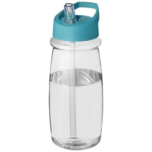 PF210882-14H2O Active® Pulse 600 ml Sportflasche mit Ausgussdeckel_ transparent_aquablau PF210882-14H2O Active® Pulse 600 ml Sportflasche mit Ausgussdeckel_ transparent_aquablau