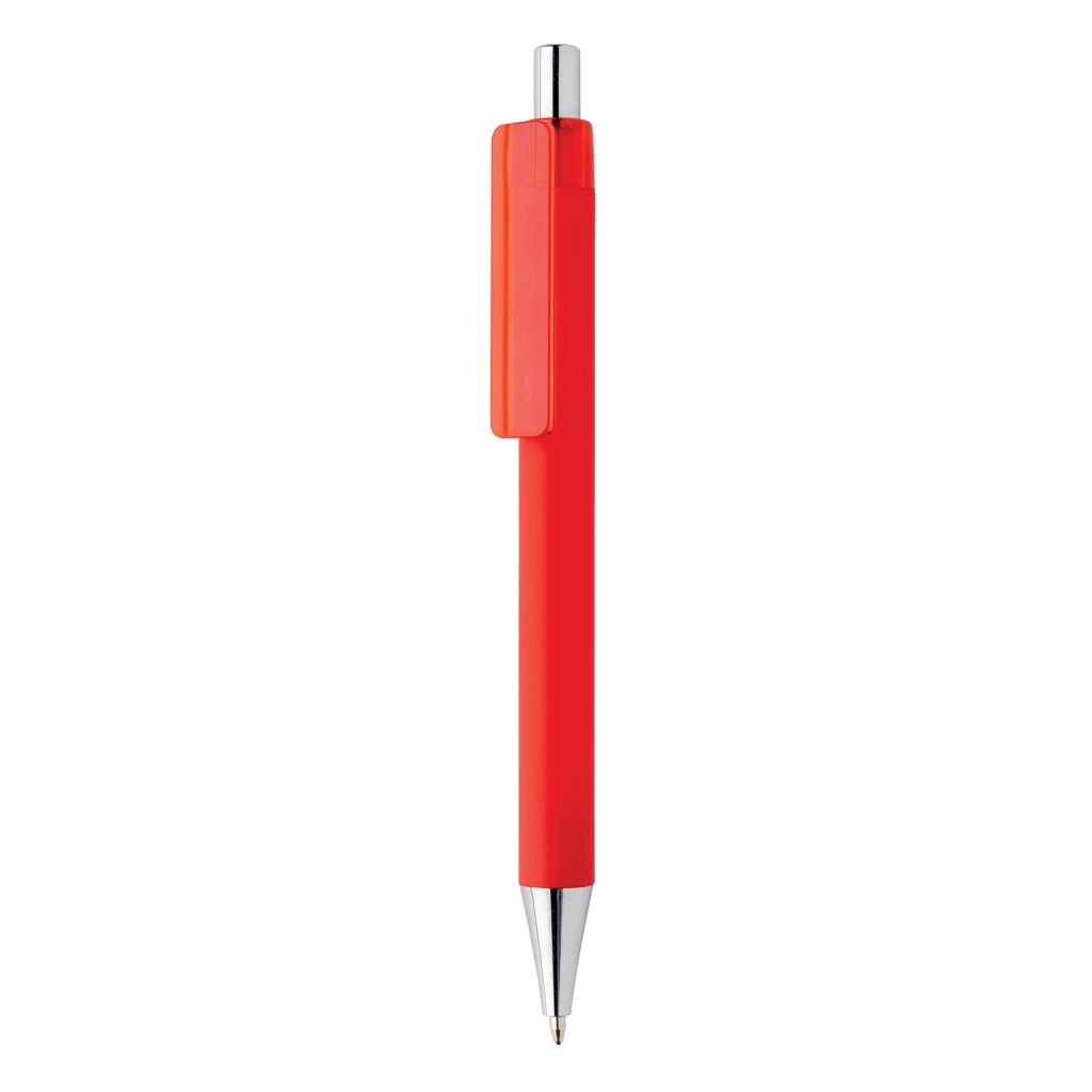 XDP610.70-4X8 Stift mit Smooth-Touch aus RCS recyceltem ABS_ rot
