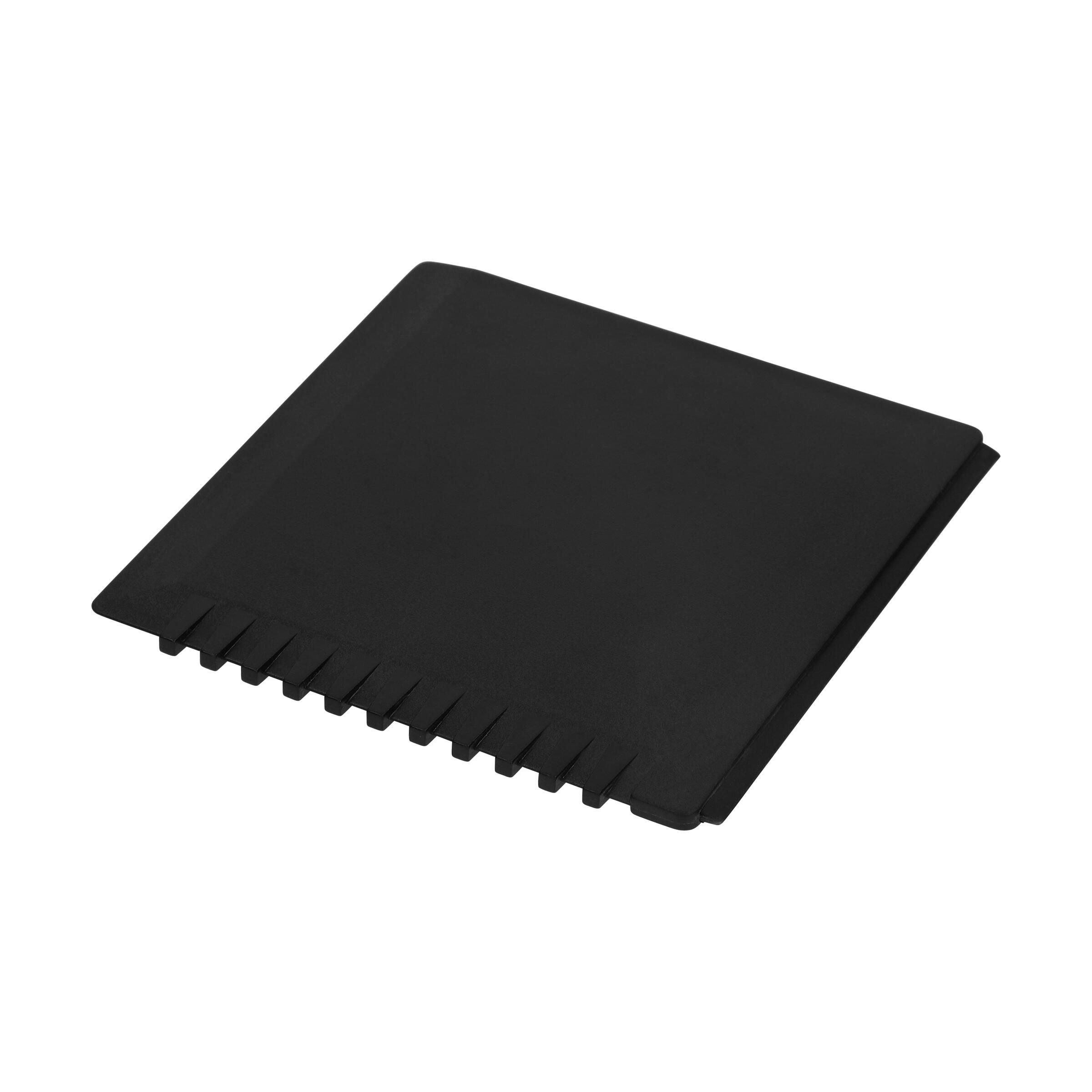 EL04224-2Eiskratzer _Quadrat_ mit Wasserabstreifer_ schwarz