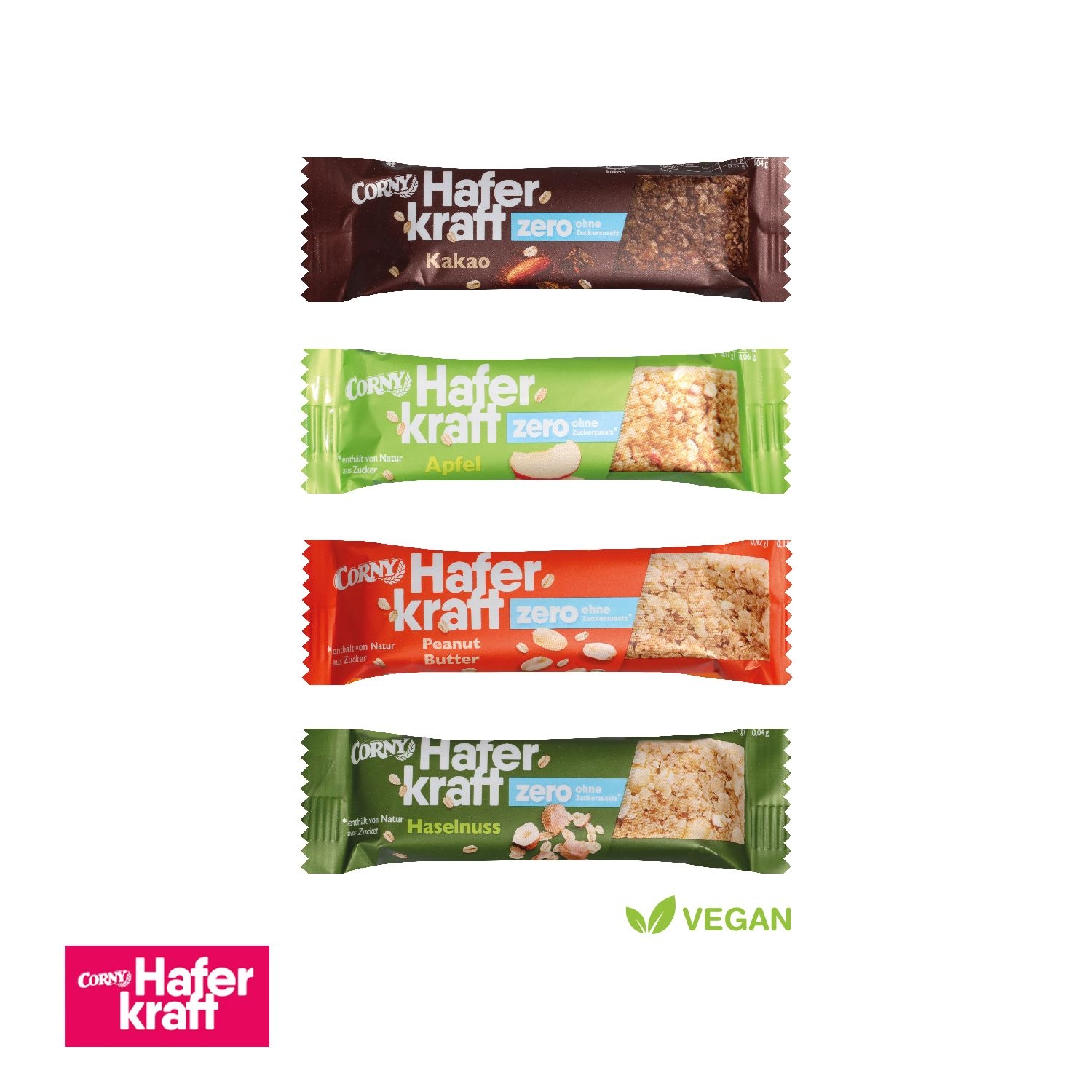 CD91630-01CORNY Haferkraft ohne Zuckerzusatz_ Corny Haferriegel_ Kakao