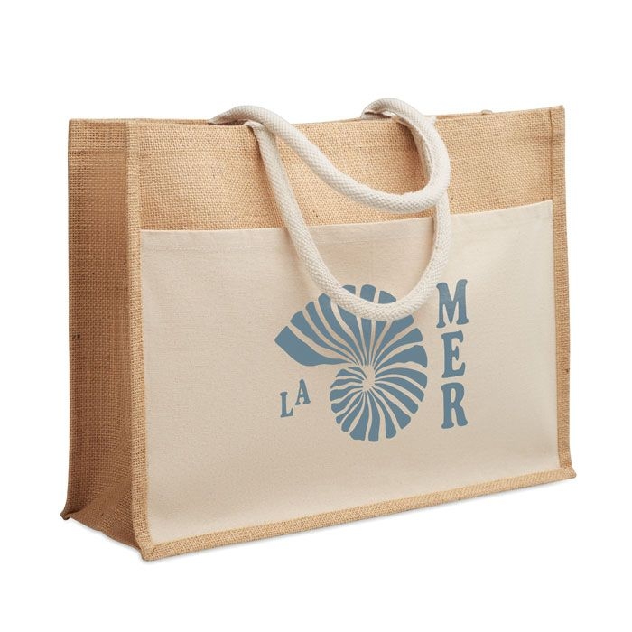 MO2858-13Baga Einkaufstasche aus Jute_ beige