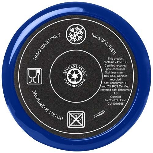 PF100801-8Melbourne 1200 ml RCS-zertifizierter Isolierbecher mit Strohhalm_ royalblau