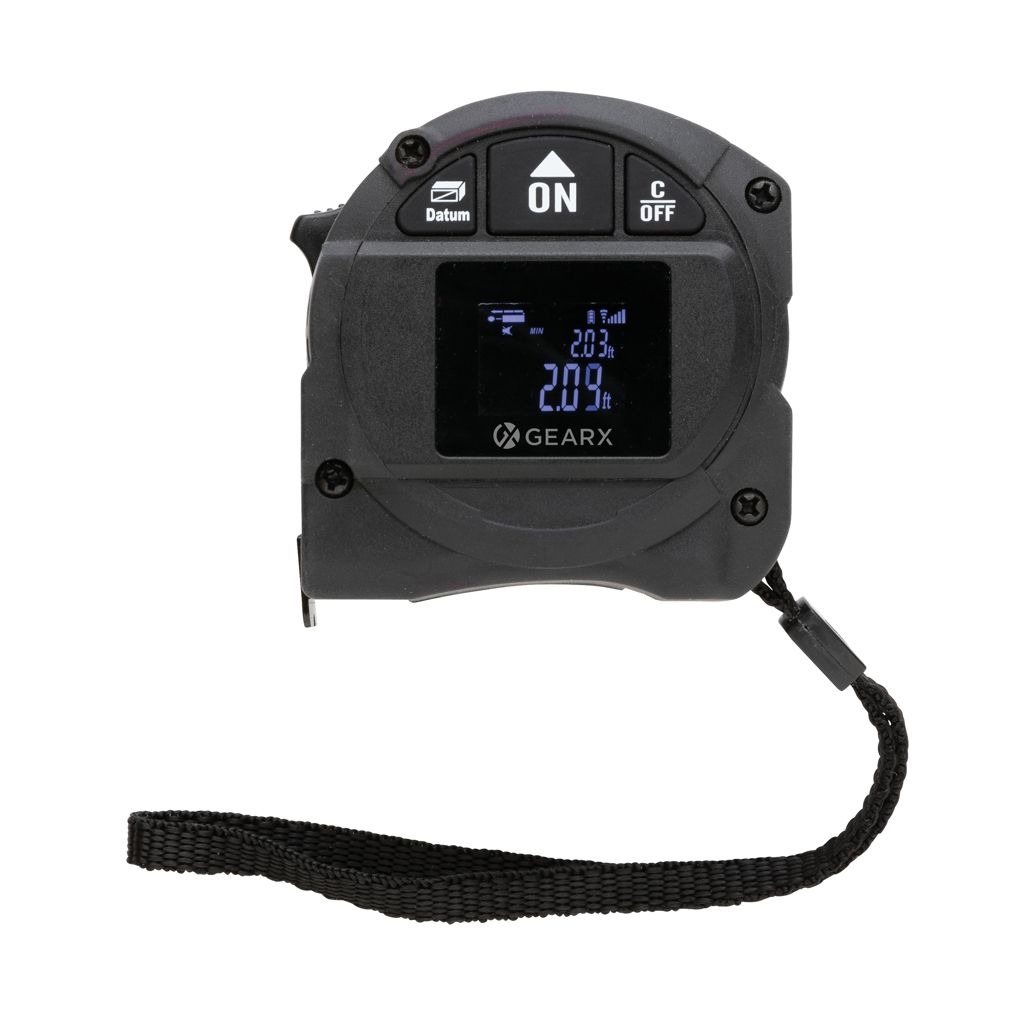 XDP113.21-1Gear X 5m Massband mit 30m Laser_ schwarz