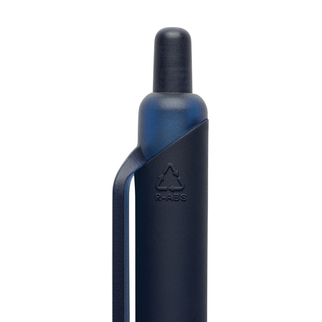 XDP611.34-25Tide Smooth Touch Stift aus GRS zertifiziert recyceltem ABS_ navy blau
