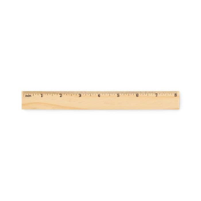 MO2917-40Ruler20 Holzlineal 20cm_ holz