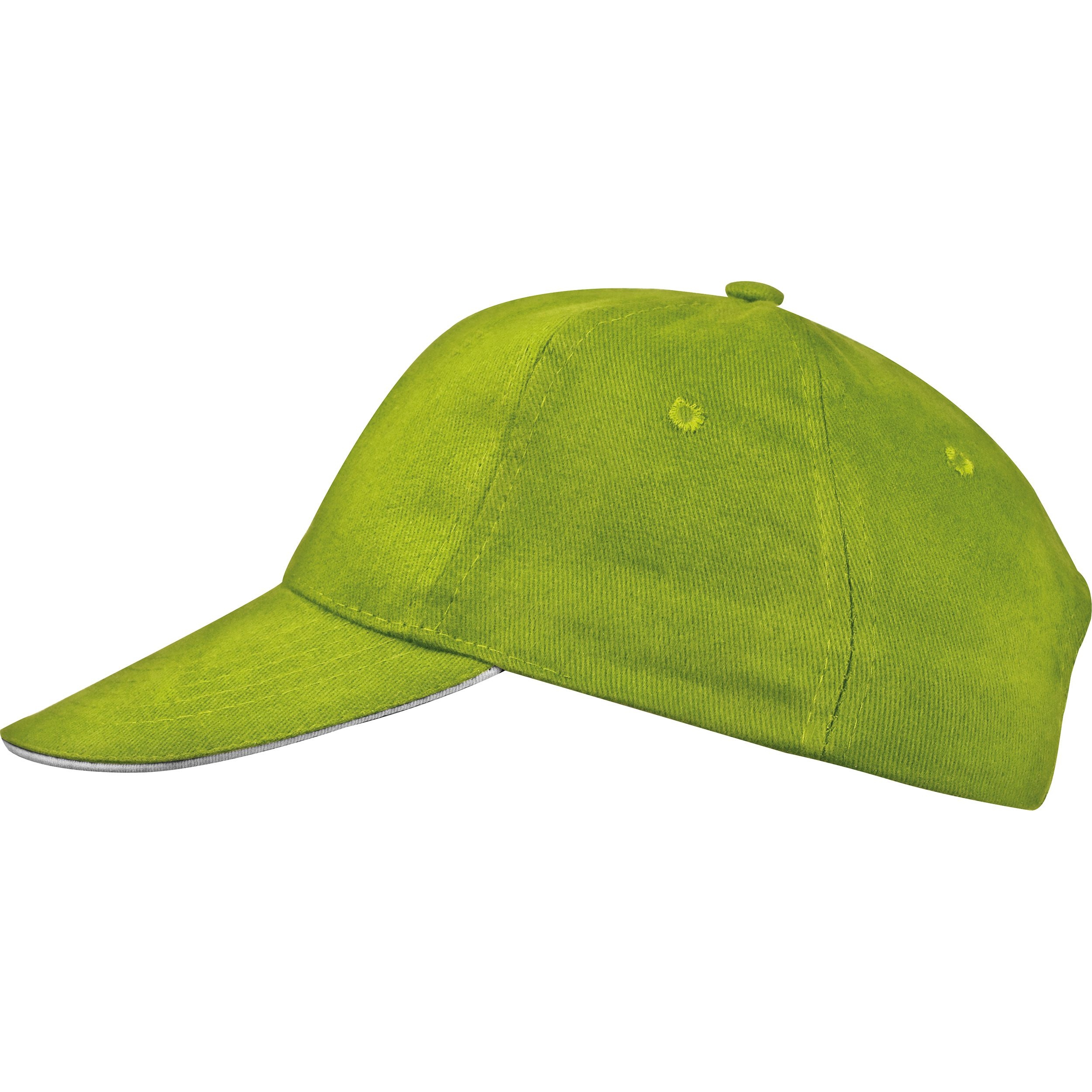 MA50466-296 Panel Sandwich Baseball Cap_ apfelgruen