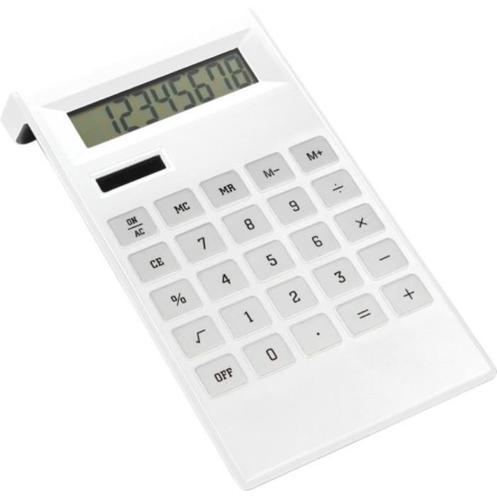GI4050-02Tischrechner aus ABS-Kunststoff Murphy_ Weiss