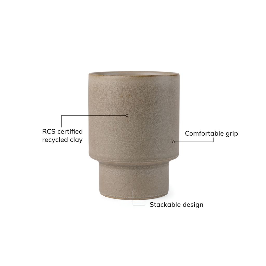 XDV43402-19VINGA Nagano RCS Becher_ beige