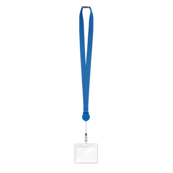 MO9852-37Zip Lanyard Lanyard mit Badge-Halter_ koenigsblau