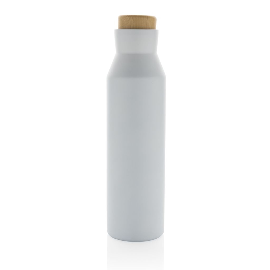 XDP435.52-3Gaia Vakuumflasche aus RCS recyceltem Stainless-Steel_ weiss