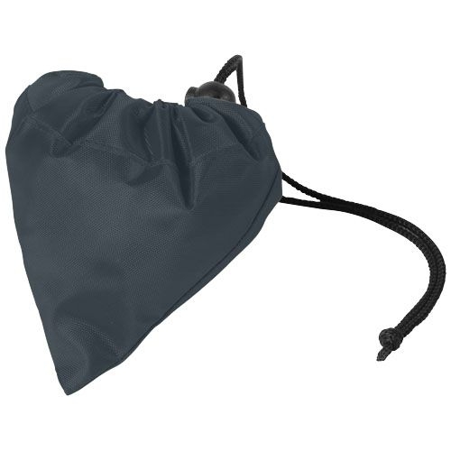 PF120119-8Bungalow faltbare Polyester Tragetasche 7L_ kohle
