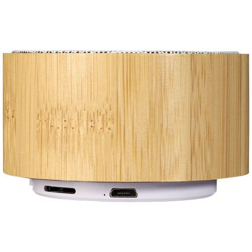 PF124100-2Cosmos Bluetooth® Lautsprecher aus Bambus_ natur_weiss