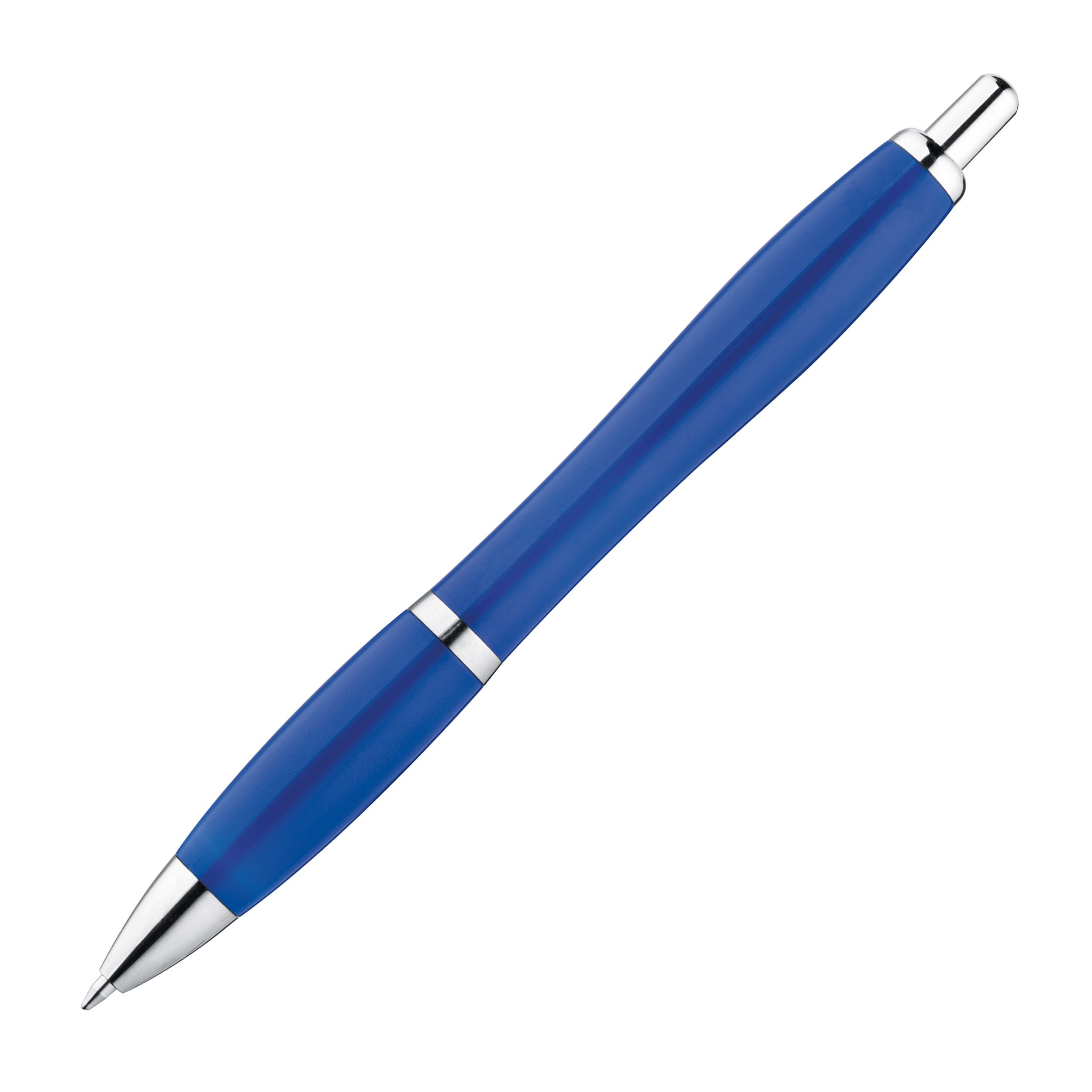 MA11679-04Kunststoffkugelschreiber vollfarbig _ blau